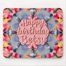 BETSY ~ Salutation d'anniversaire floral ~