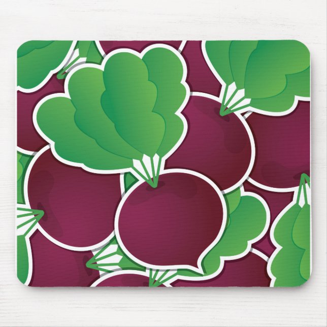 Tapis De Souris betterave funky (Devant)