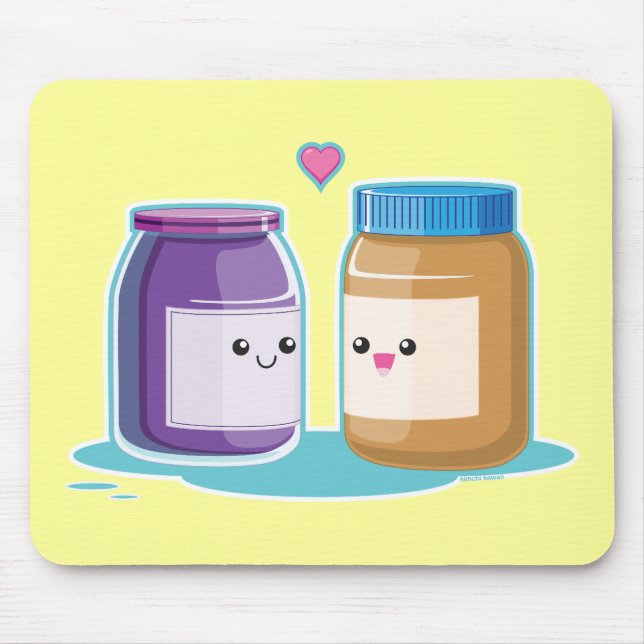Tapis De Souris Beurre et gelée d'arachide (Devant)