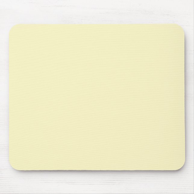 Tapis De Souris Beurre jaune uni (Devant)