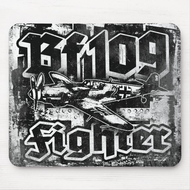 Tapis De Souris Bf 109 Pad Souris Mousepad (Devant)