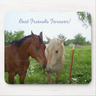 Tapis De Souris BFF Best Friends Forever - Chevaux