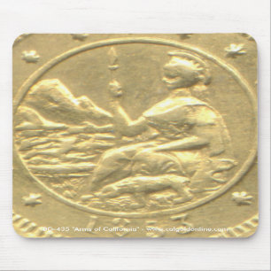 Tapis De Souris BG-435 "bras de la Californie" Mousepad vertical