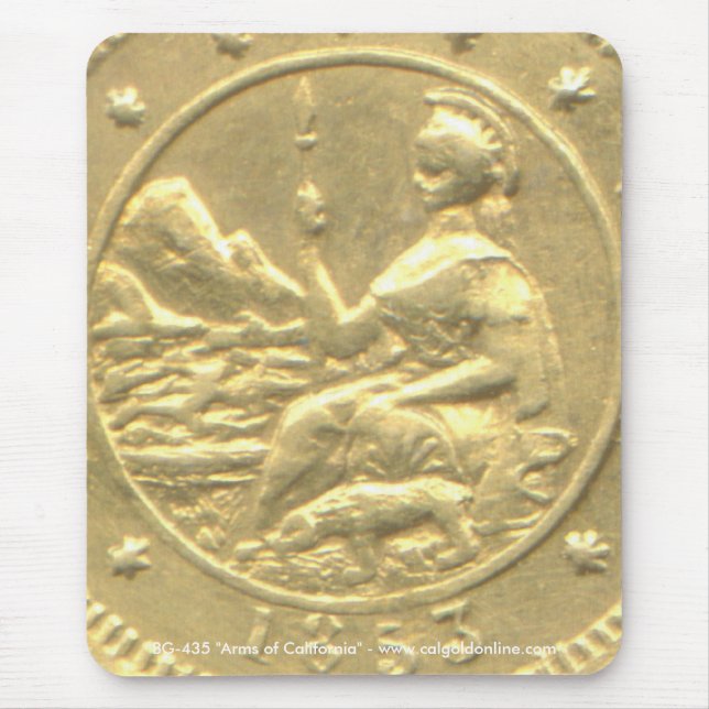 Tapis De Souris BG-435 "bras de la Californie" Mousepad vertical (Devant)