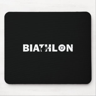 Tapis De Souris Biathlon Funny Biathlète tir Cible Ski Sp