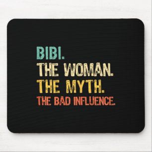 Tapis De Souris Bibi La Femme Le Mythe L'Influence D Drôle Rétr