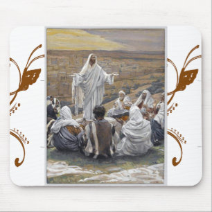 Tapis De Souris Bible Jésus Inspiration Foi Espérance Amour