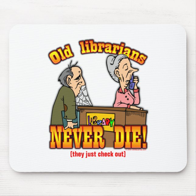 Tapis De Souris Bibliothécaires (Devant)