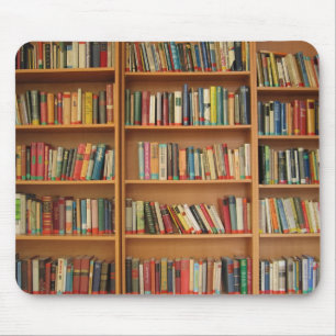 Tapis De Souris Bibliothèque arrière-plan