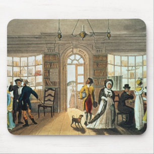 Tapis De Souris Bibliothèque, 'des croquis poétiques de