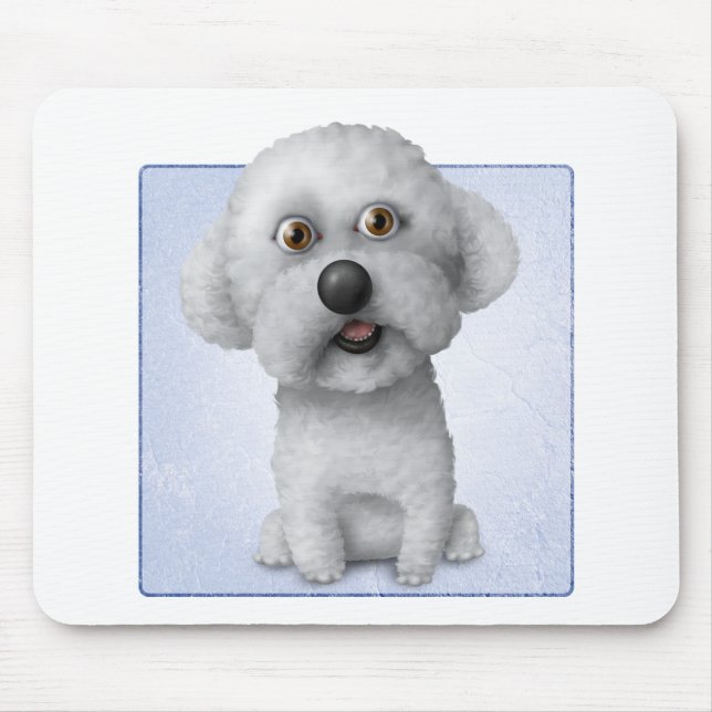 Tapis De Souris Bichon Frise (Devant)
