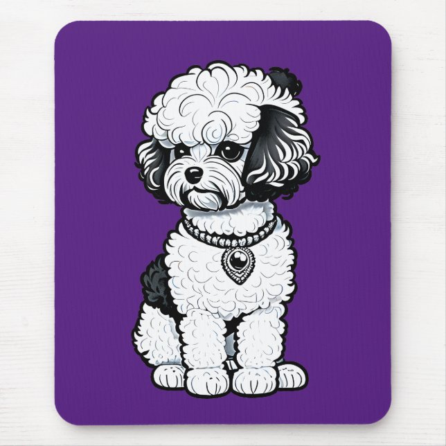 Tapis De Souris Bichon Frise (Devant)