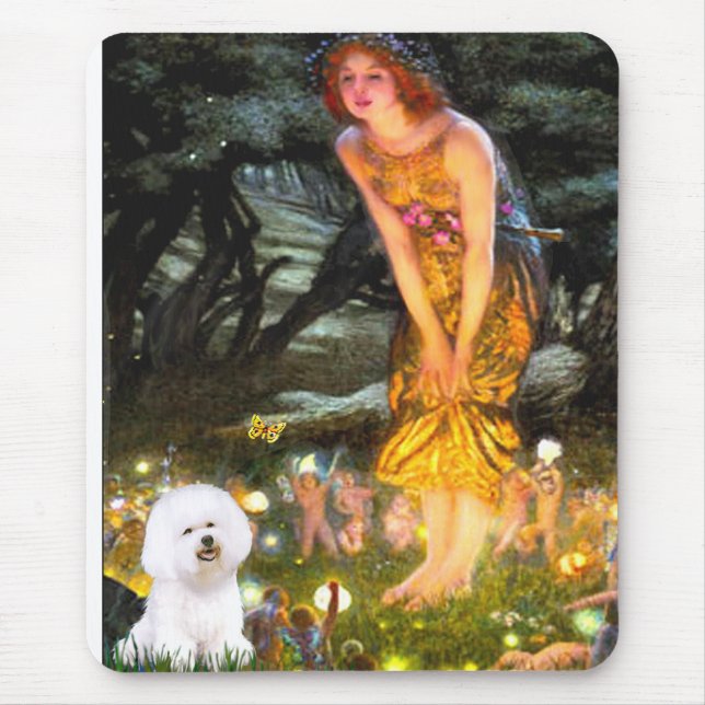 Tapis De Souris Bichon Frise 1 - MidEve (Devant)