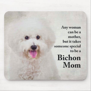 Tapis De Souris Bichon Maman Mousepad