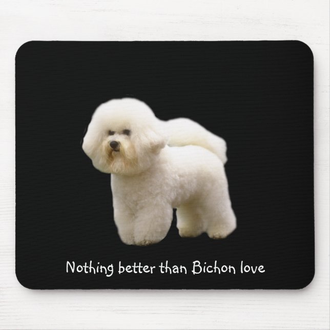 Tapis De Souris Bichon Mousepad (Devant)