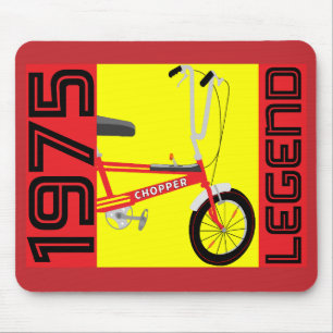 Tapis De Souris Bicyclette classique britannique des années 1970