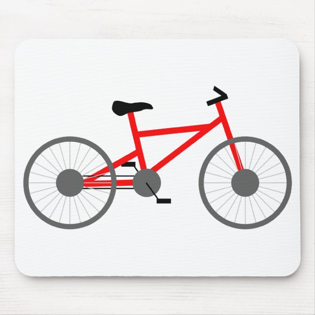 Tapis De Souris Bicyclette Mousepad (Devant)