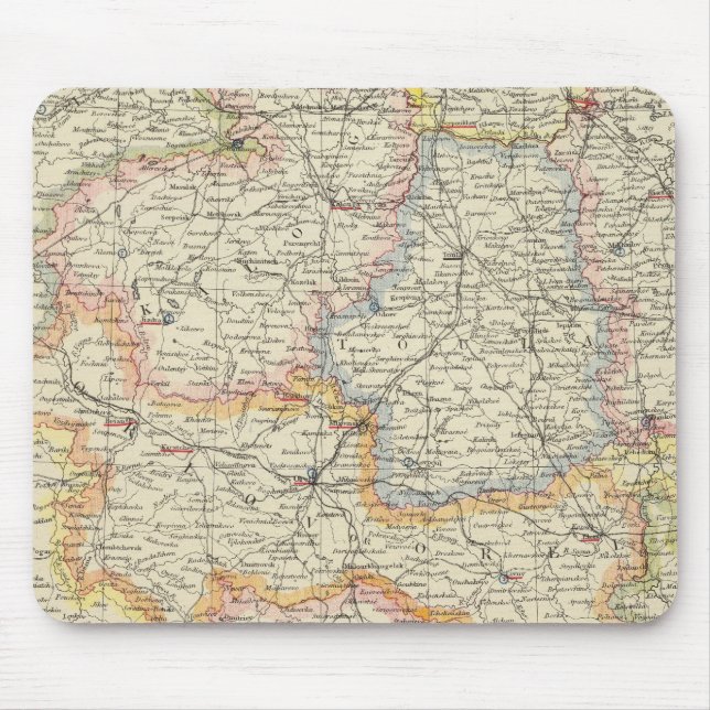 Tapis De Souris Biélorussie et Ukraine (Devant)