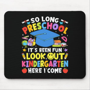 Tapis De Souris Bientôt l'école maternelle de fin de cycle Voici l