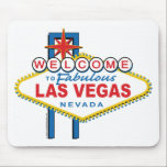 Tapis De Souris Bienvenue à Fabulous Las Vegas<br><div class="desc">Design Las Vegas</div>