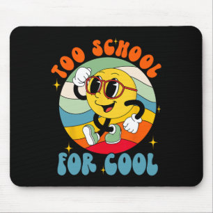 Tapis De Souris Bienvenue Byck À L'école Sourire Visage Trop École