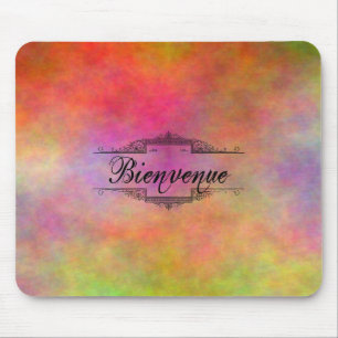 Tapis De Souris Bienvenue Colorful