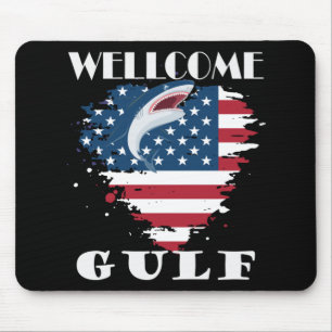 Tapis De Souris Bienvenue Golfe Des États-Unis D'Amérique