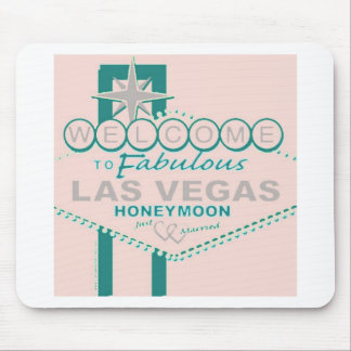 Tapis De Souris Bienvenue sur Fabulous Las Vegas Honeymoon