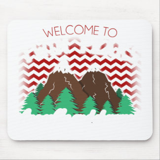 Tapis De Souris Bienvenue sur twin peaks