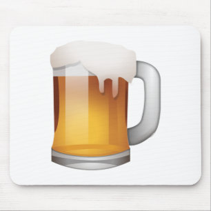Tapis De Souris Bière - Emoji