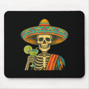 Tapis De Souris Bières squelette cinco de mayo fiesta 