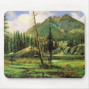 Tapis De Souris Bierstadt - Montagnes de la Sierra Nevada,
