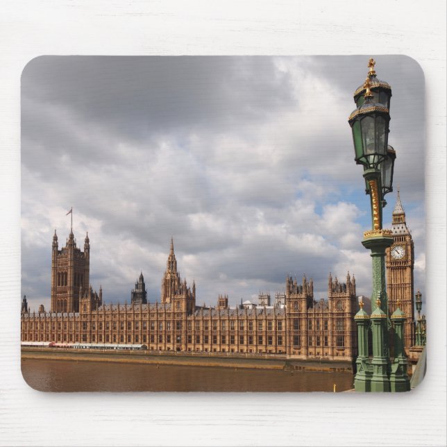 Tapis De Souris Big Ben et le Parlement dans le mousepad de (Devant)