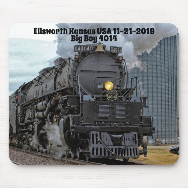 Tapis De Souris Big Boy 4014 Ellsworth Kansas (Devant)