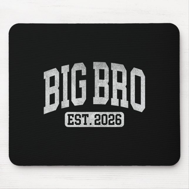 Tapis De Souris Big Bro Est 2026 New Big Bro Announcement Cool Bro (Devant)
