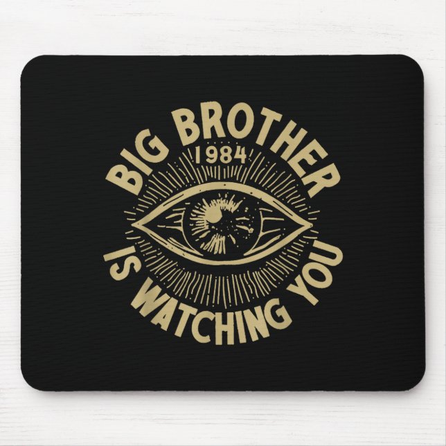 Tapis De Souris Big Brother Vous Regarde  (Devant)