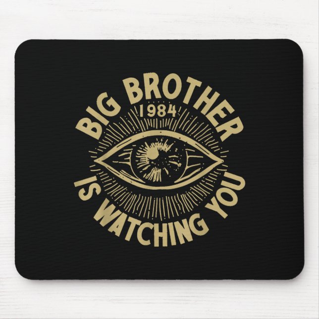 Tapis De Souris Big Brother Vous Regarde  (Devant)