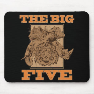 Tapis De Souris Big five of Africa