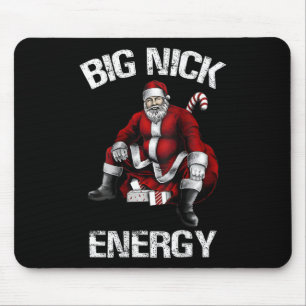 Tapis De Souris Big Nick Energy Fun Père Noël Noël 2