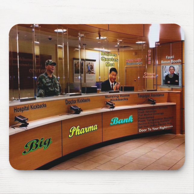 Tapis De Souris Big pharma banque heist (Devant)