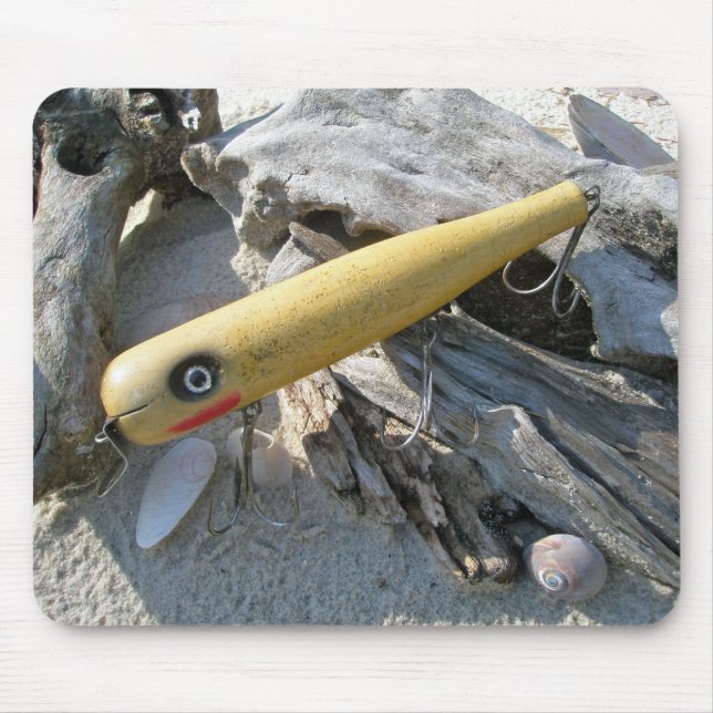 Tapis De Souris Big Snook Vintage Lure Mousepad (Devant)