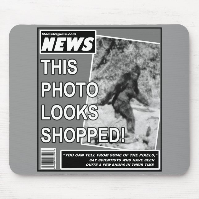 Tapis De Souris Bigfoot Bamboozlement (Devant)