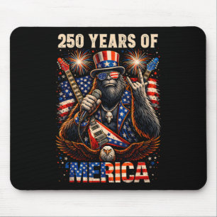 Tapis De Souris Bigfoot Merica Rock 4th Of July Eagle 250 Ans