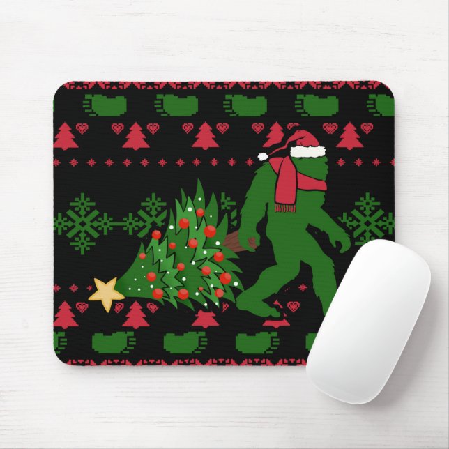 Tapis De Souris Bigfoot on genou (Avec souris)