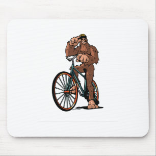 Tapis De Souris Bigfoot Vélo Tout Terrain Vtt Drôle Biker Sasqu