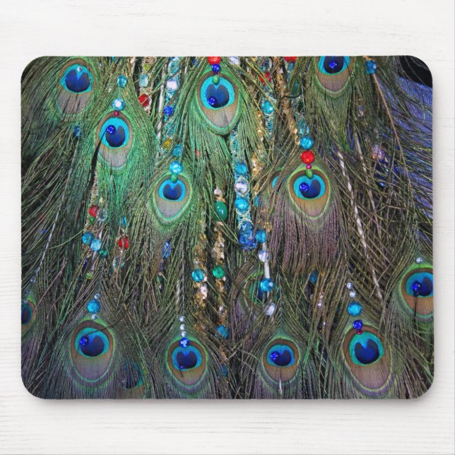 Tapis De Souris Bijoux Peacock (Devant)