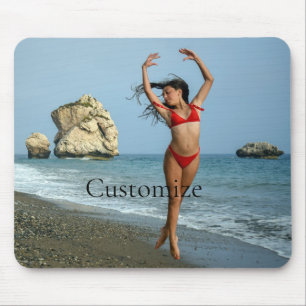 Tapis De Souris Bikini Model Dancing Thunder_Cove
