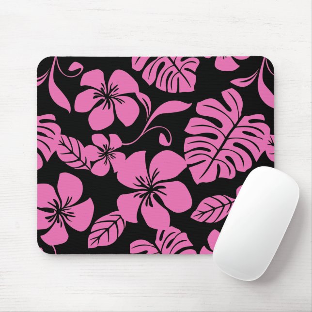 TAPIS DE SOURIS BIKINI ROSE (NOIR/ROSE) (Avec souris)