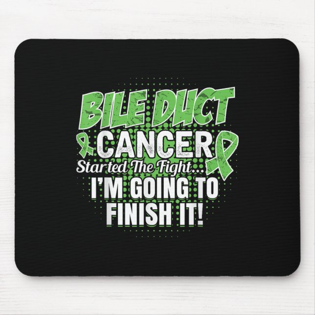 Tapis De Souris Bile Duct Cancer Sensibilisation Mal Finira Ce Com (Devant)