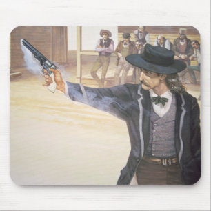 Tapis De Souris "Bill sauvage" Hickok (1837-76) démontre sa marqu